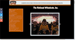 Desktop Screenshot of nationalwheelcats.org